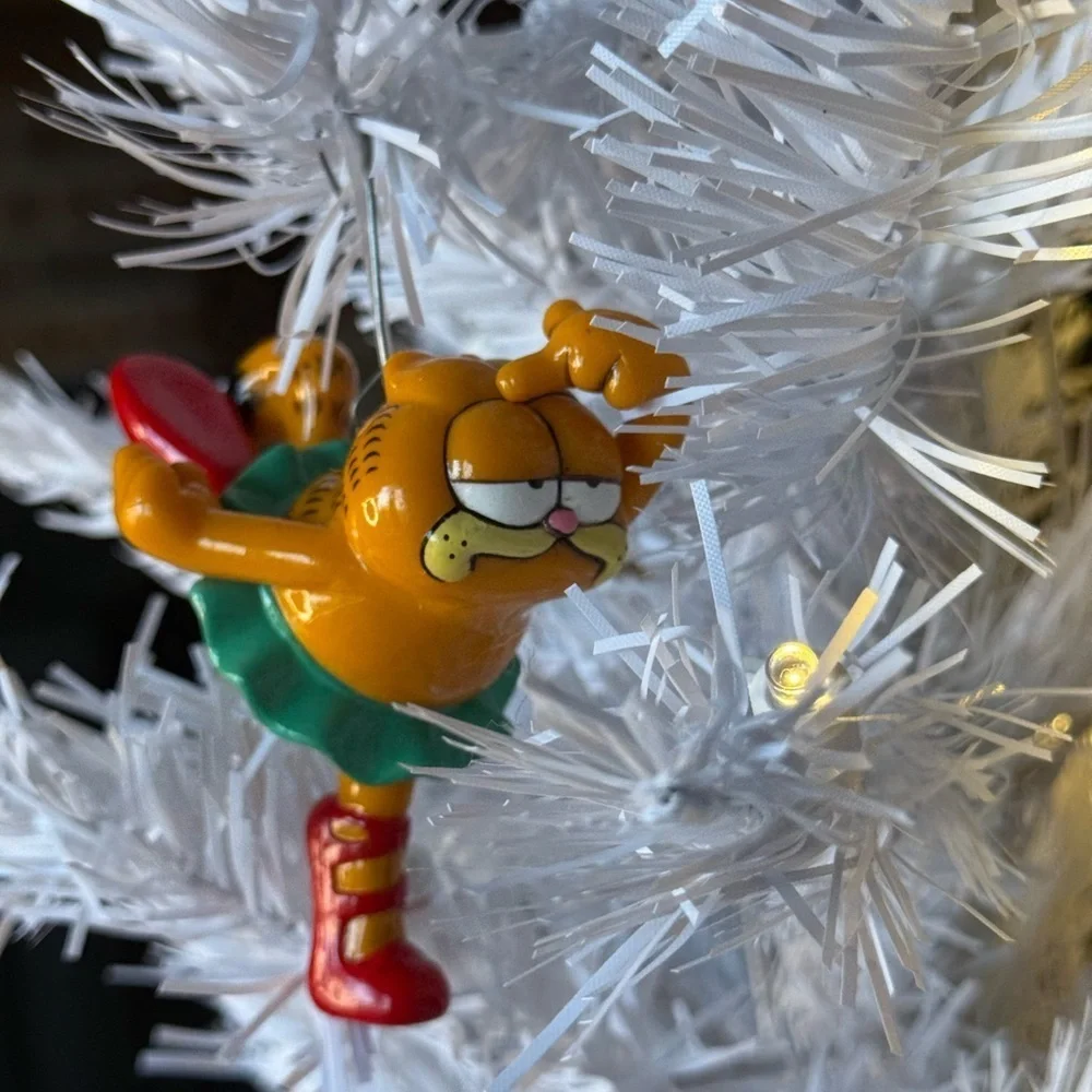 Rare Vintage 1978 Enesco Ornament Garfield as Sugar Plum Fairy